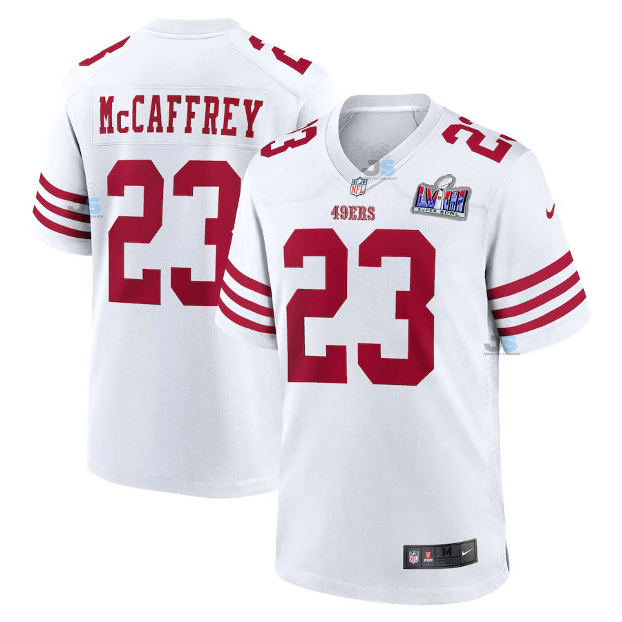 Christian McCaffrey San Francisco 49ers Super Bowl 2024 Jersey