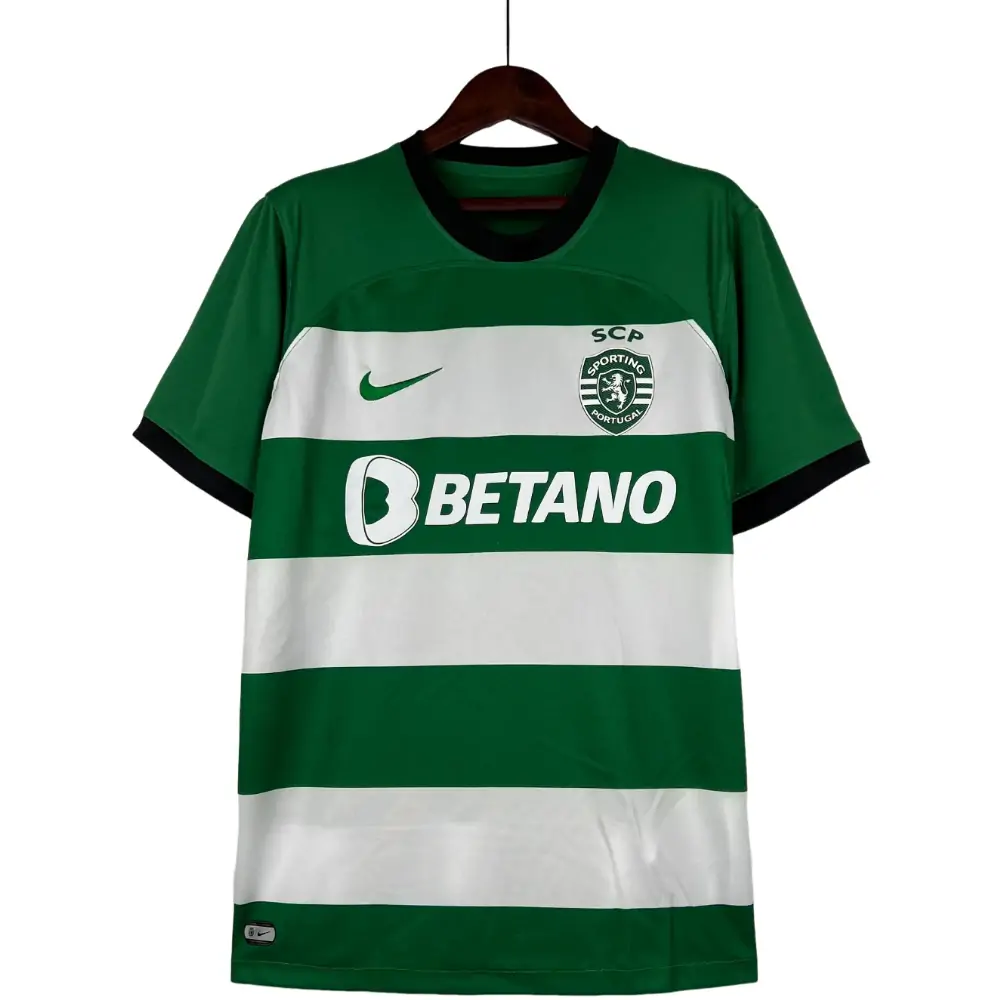 2023/24 Sporting Lisbon Home Football Shirt - Fans Edition