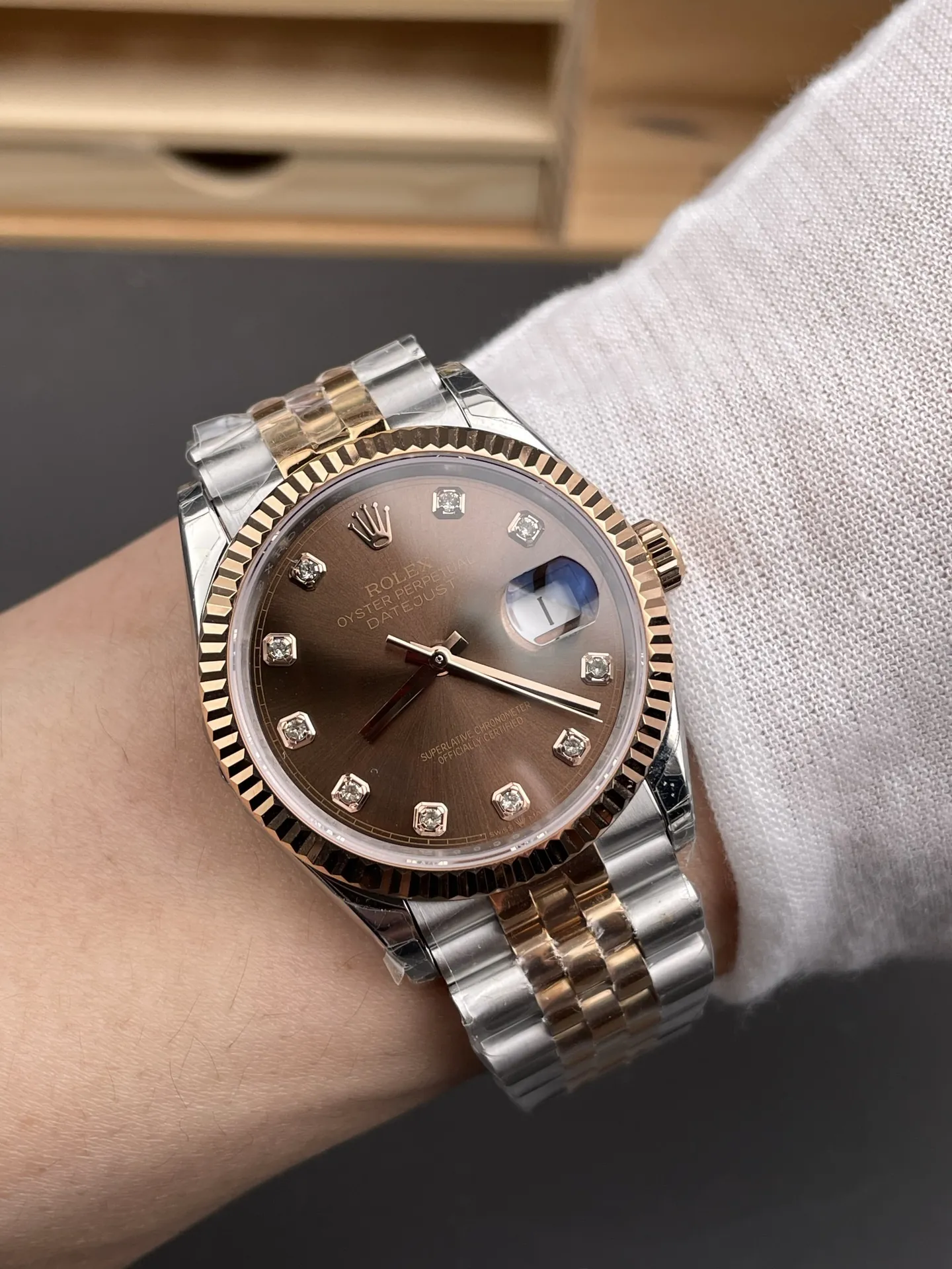 Rolex Datejust Rose Gold 36mm
