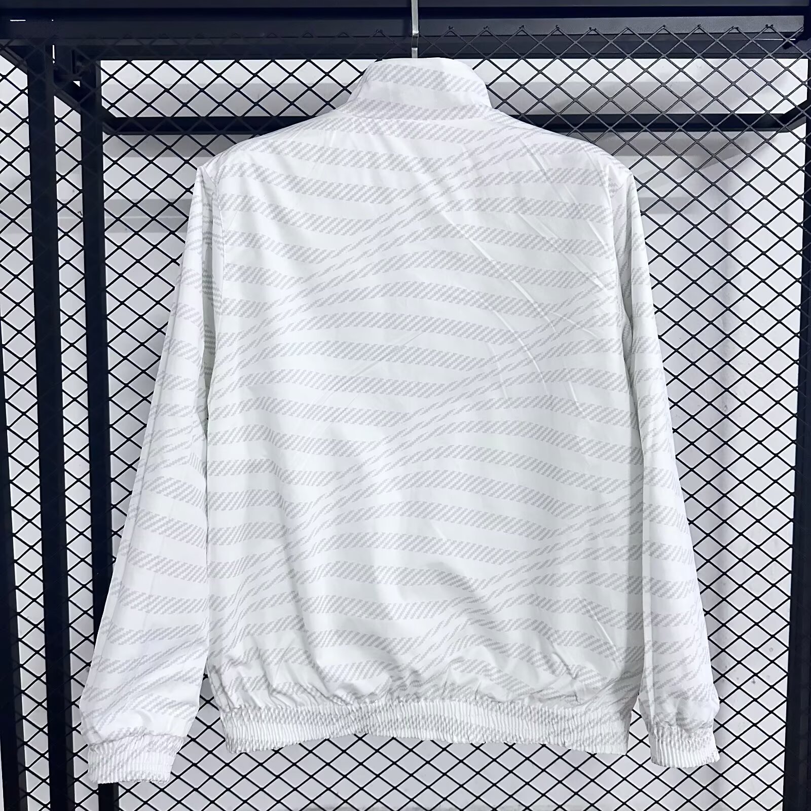 Real Madrid reversible retro home windbreaker