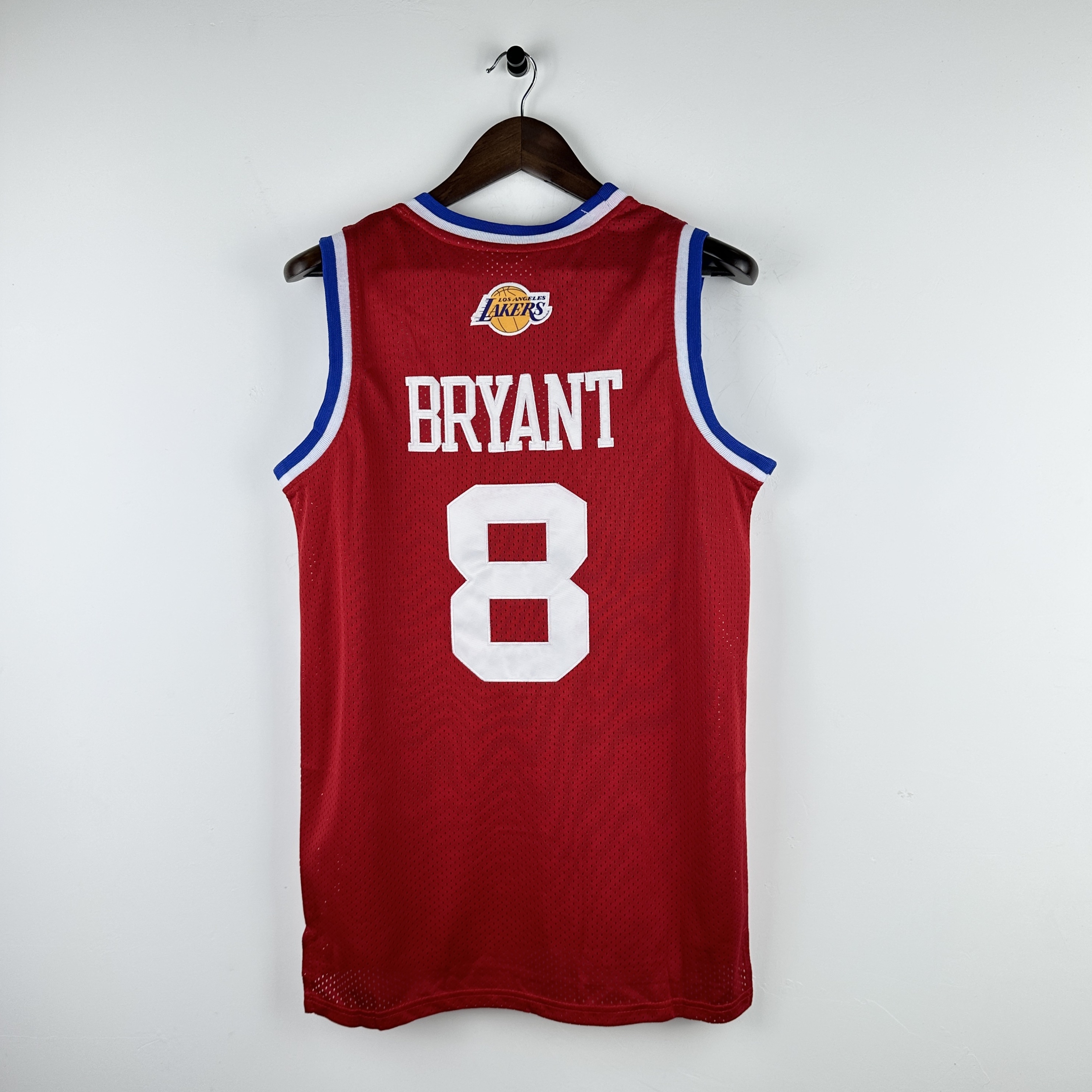 Embroidered MN Retro Jersey All-Star 2003 Season Red No. 8 Kobe