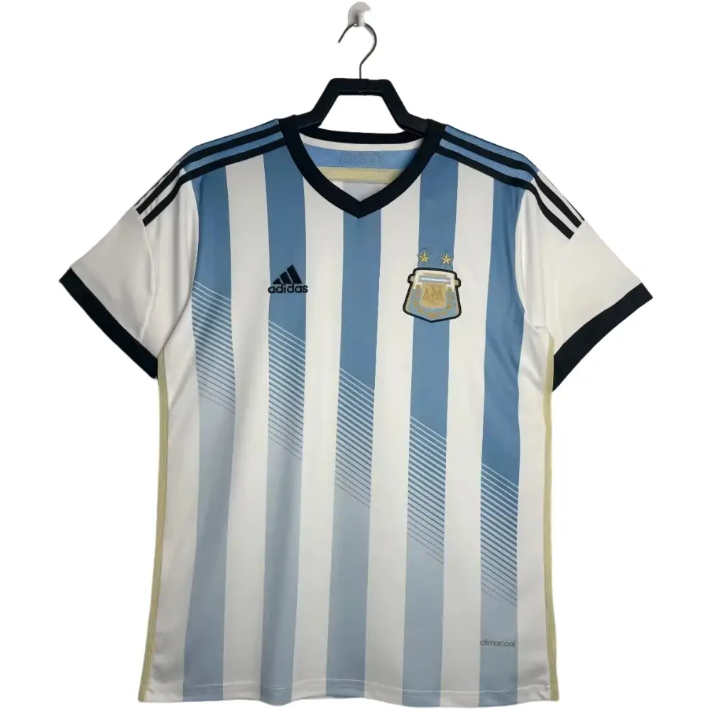 2014 Argentina Home Retro Jersey 1:1 Thai Quality - Fans Edition