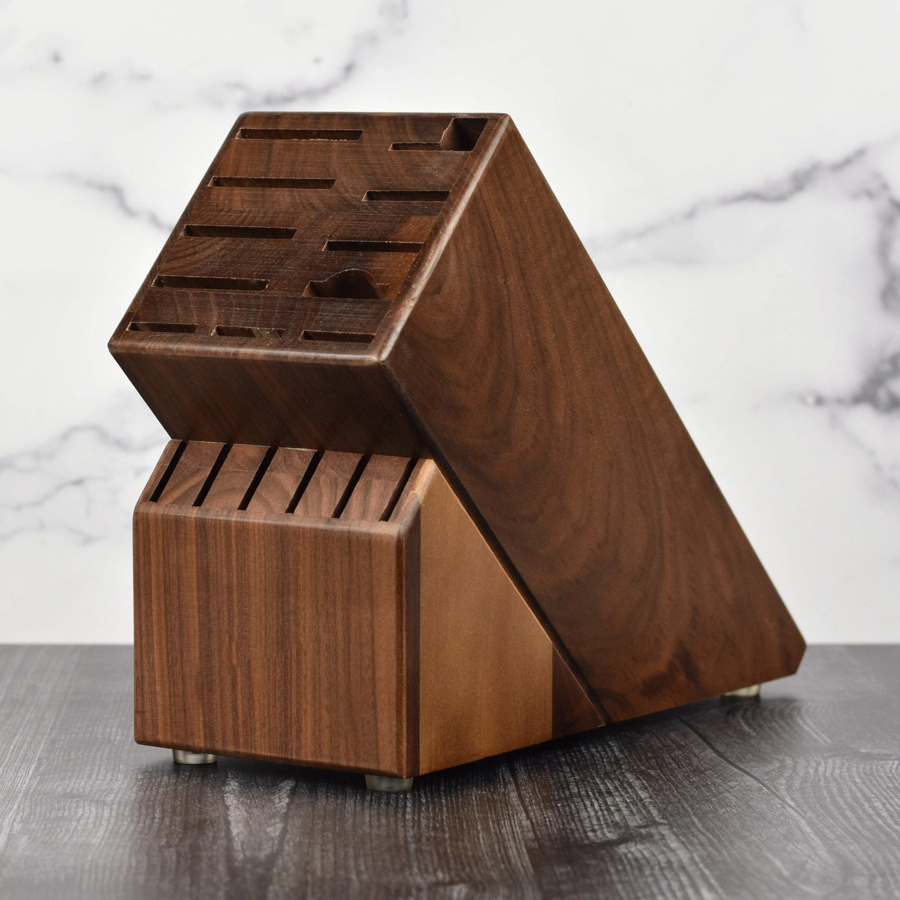 Enso SG2 18 Piece Walnut Knife Block Set - Made in Japan
