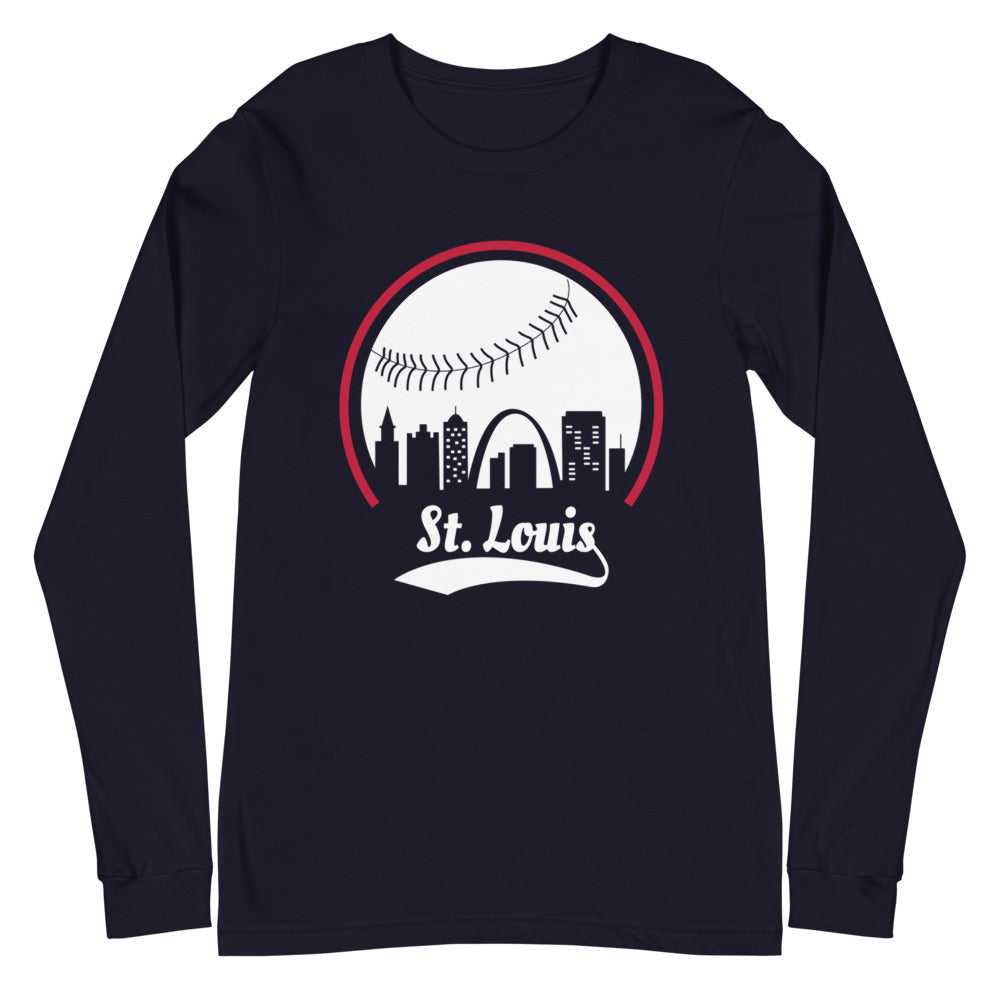 Unisex St. Louis Cardinals Baseball Long Sleeve Tee Shirt