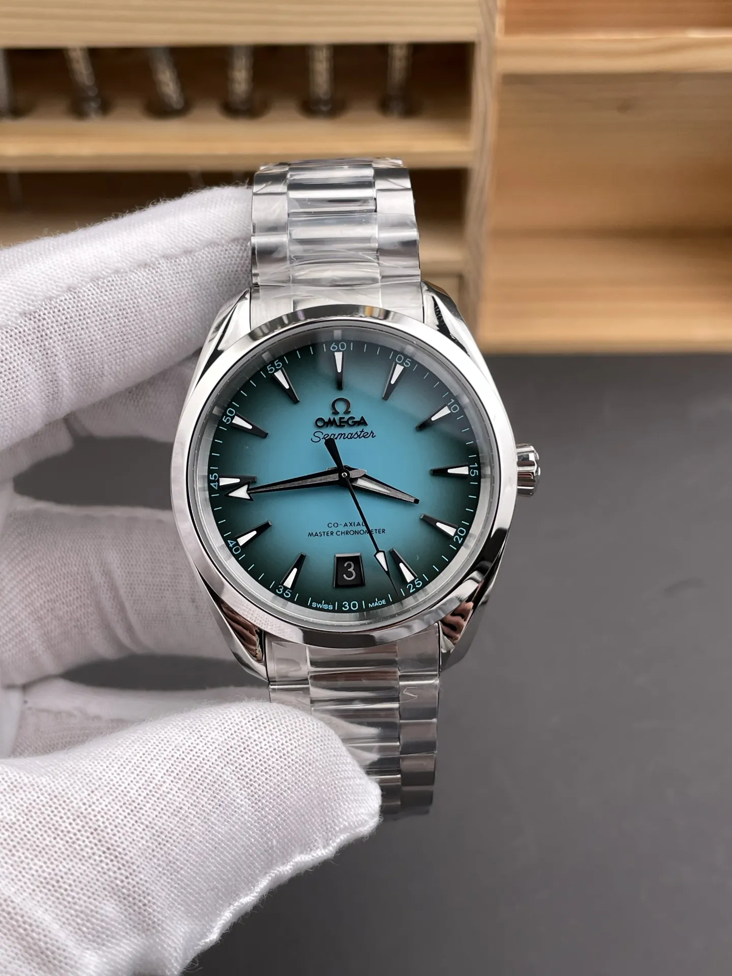 Omega Seamaster Turquoise 38mm