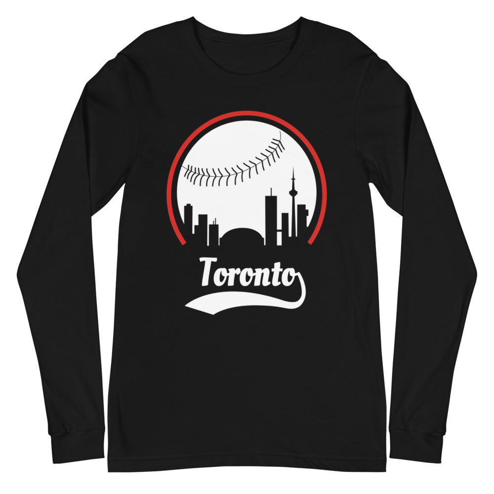 Unisex Toronto Blue Jays Baseball Long Sleeve Tee Shirt