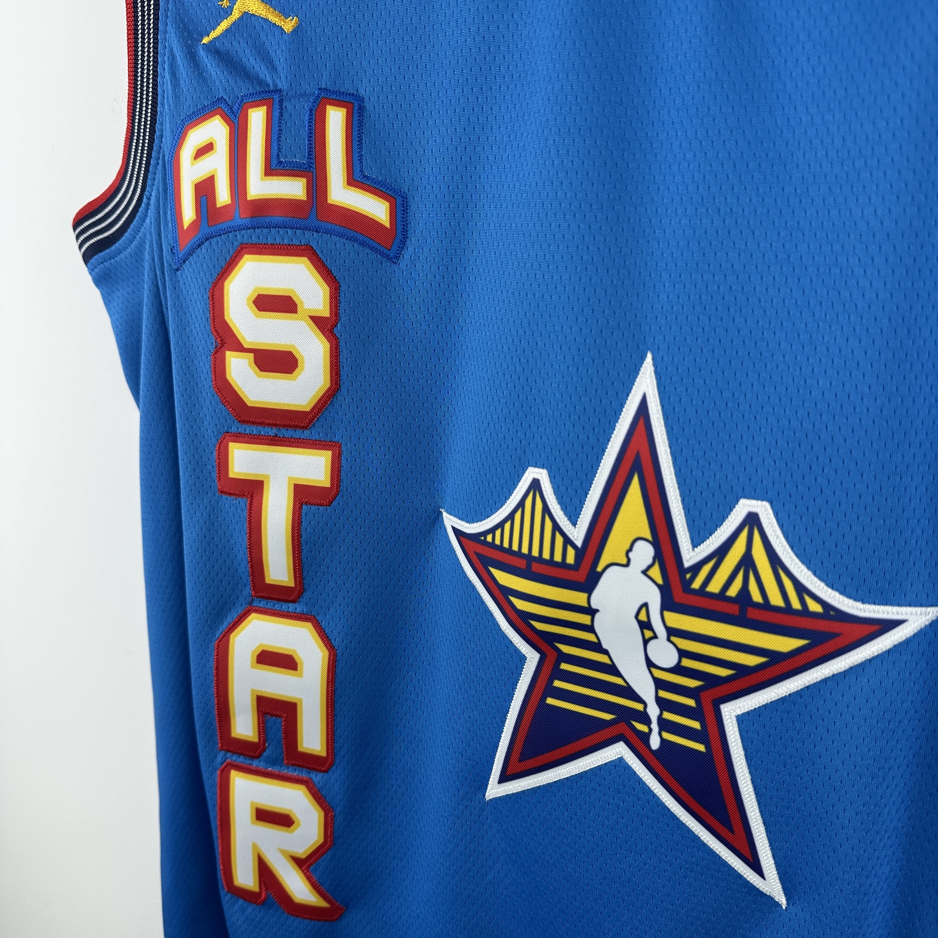 Embroidered 25th season All-Star Blue No. 35 Durant