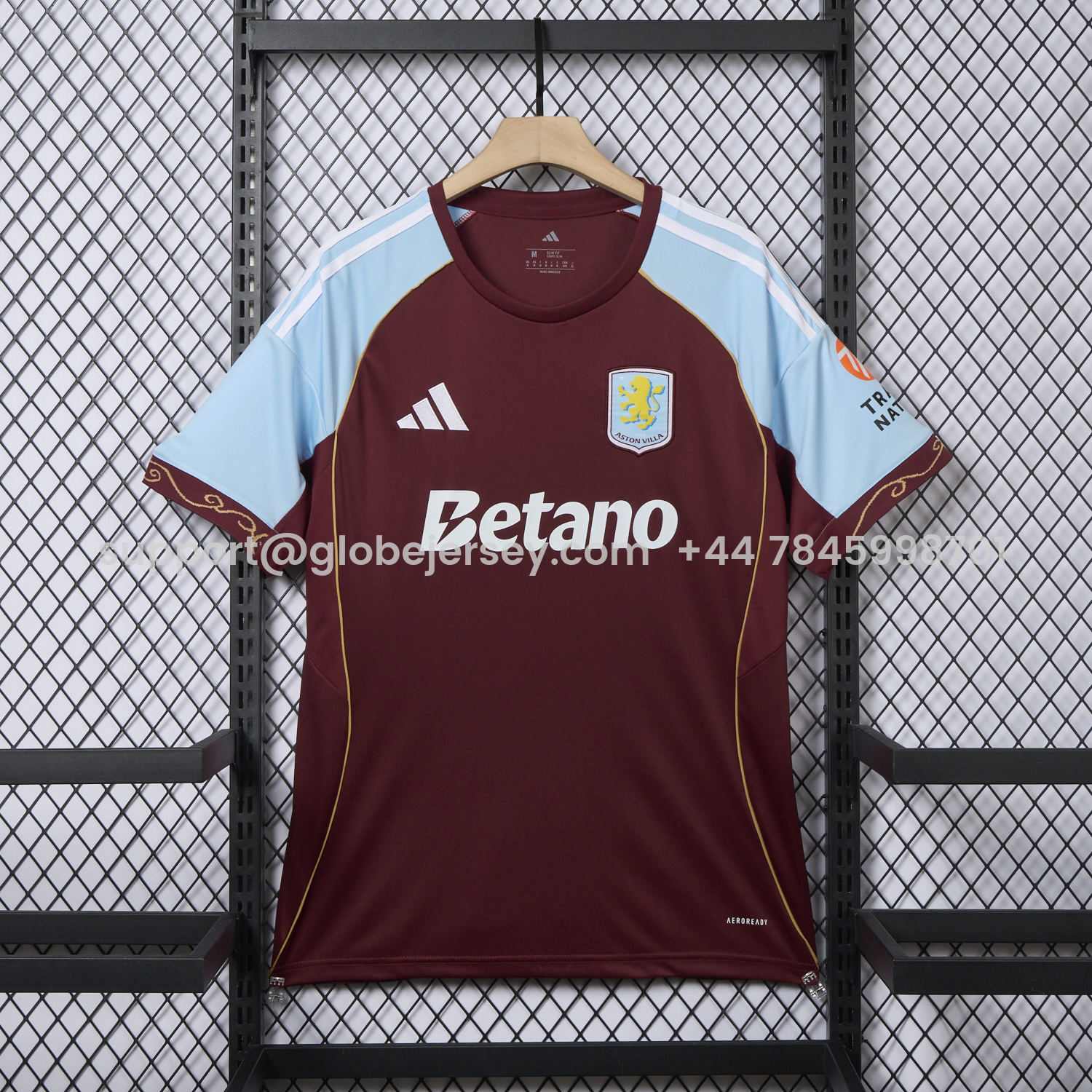 Aston Villa 25-26 Home Jersey - Fans Version