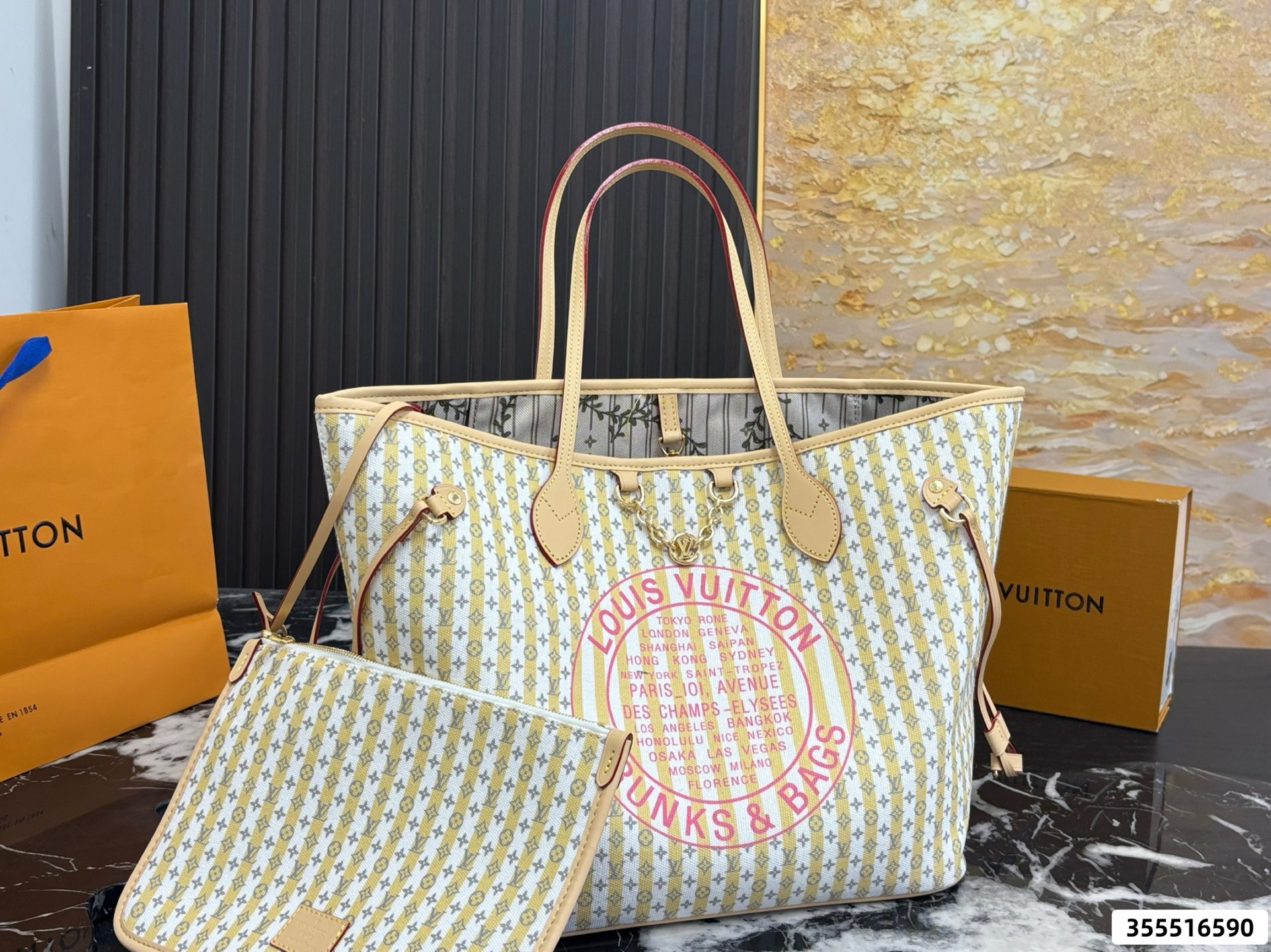 LV Neverfull Tote Bag
