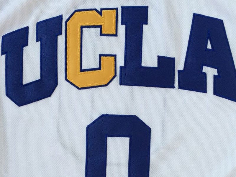 NCAA UCLA No. 0 Spruit White Jersey