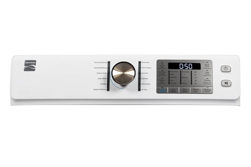 8.0 cu. ft. Gas Dryer w/ Steam - White