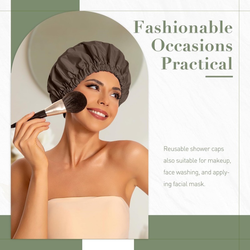 Reusable Shower Cap for Women