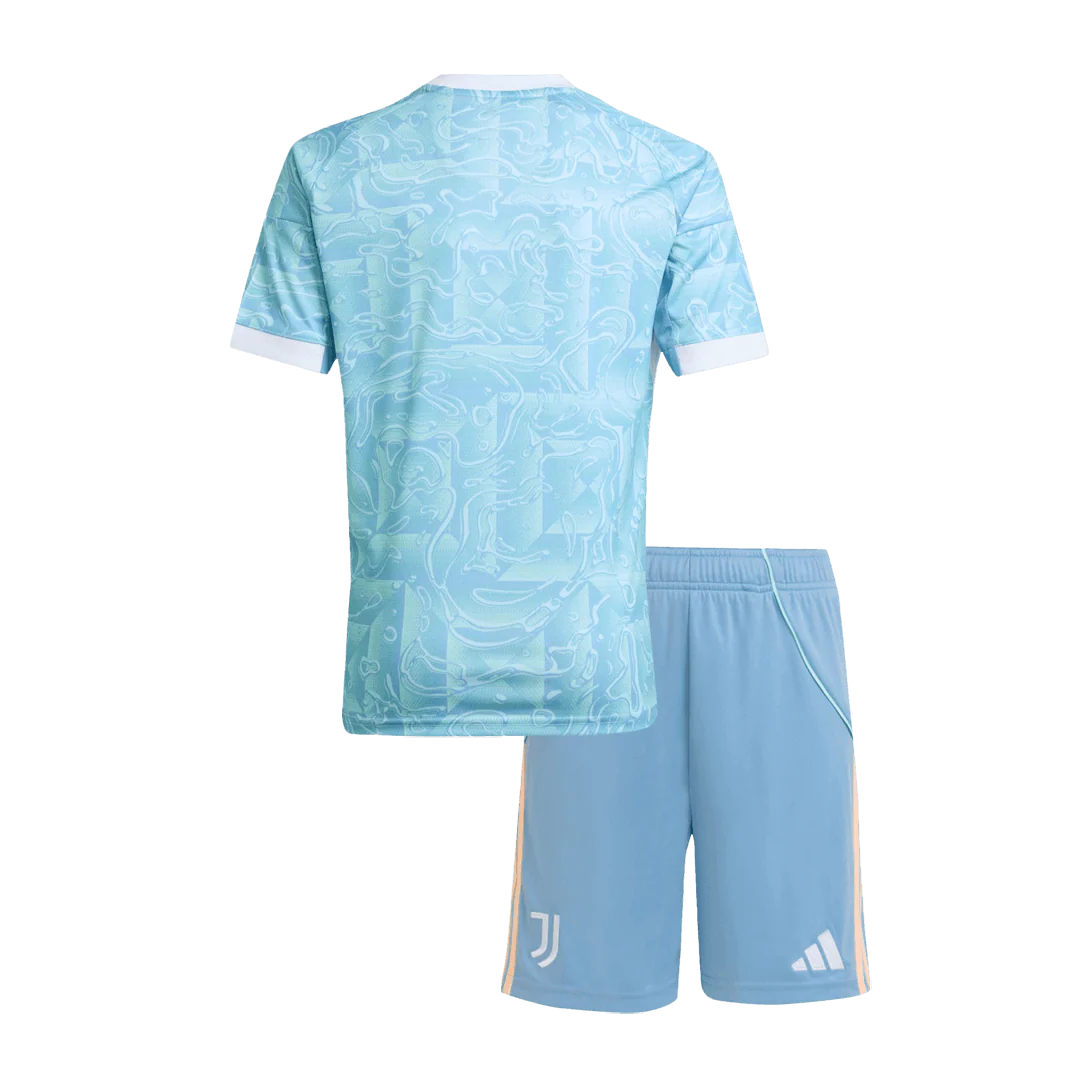 Juventus Kid's Away Kit 2025/26 - Jersey+Shorts