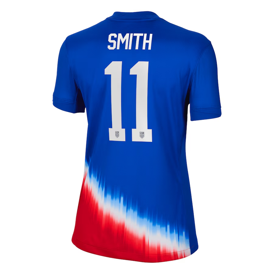 Women's Nike Sophia Smith Royal USWNT 2024 Away Stadium Replica Player Jersey