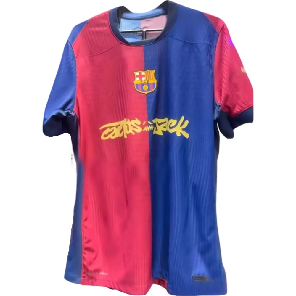 2024-25 Barcelona Home Joint Edition Jersey-Fan Edition