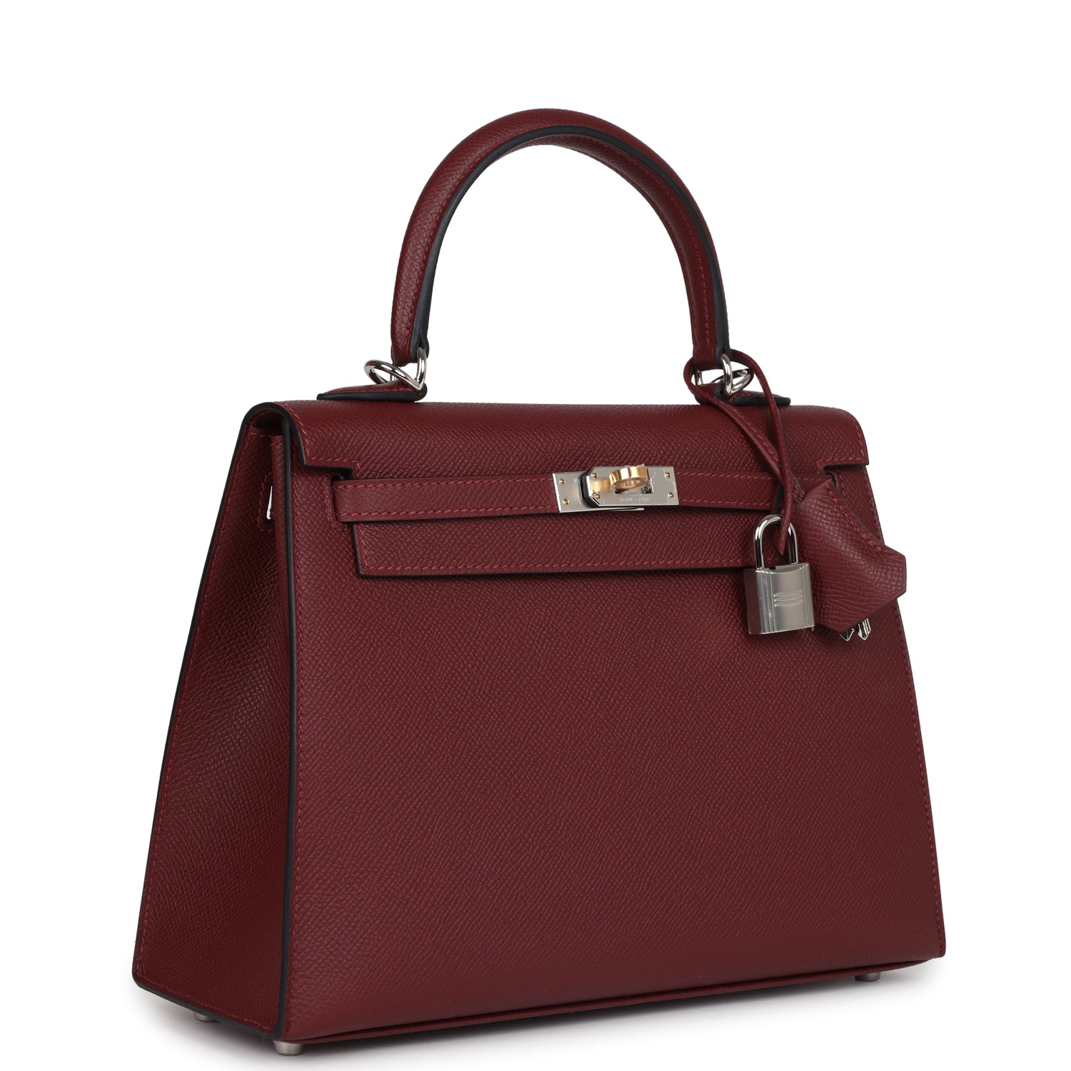 Kelly Sellier 25 Rouge H Epsom Electrum Hardware