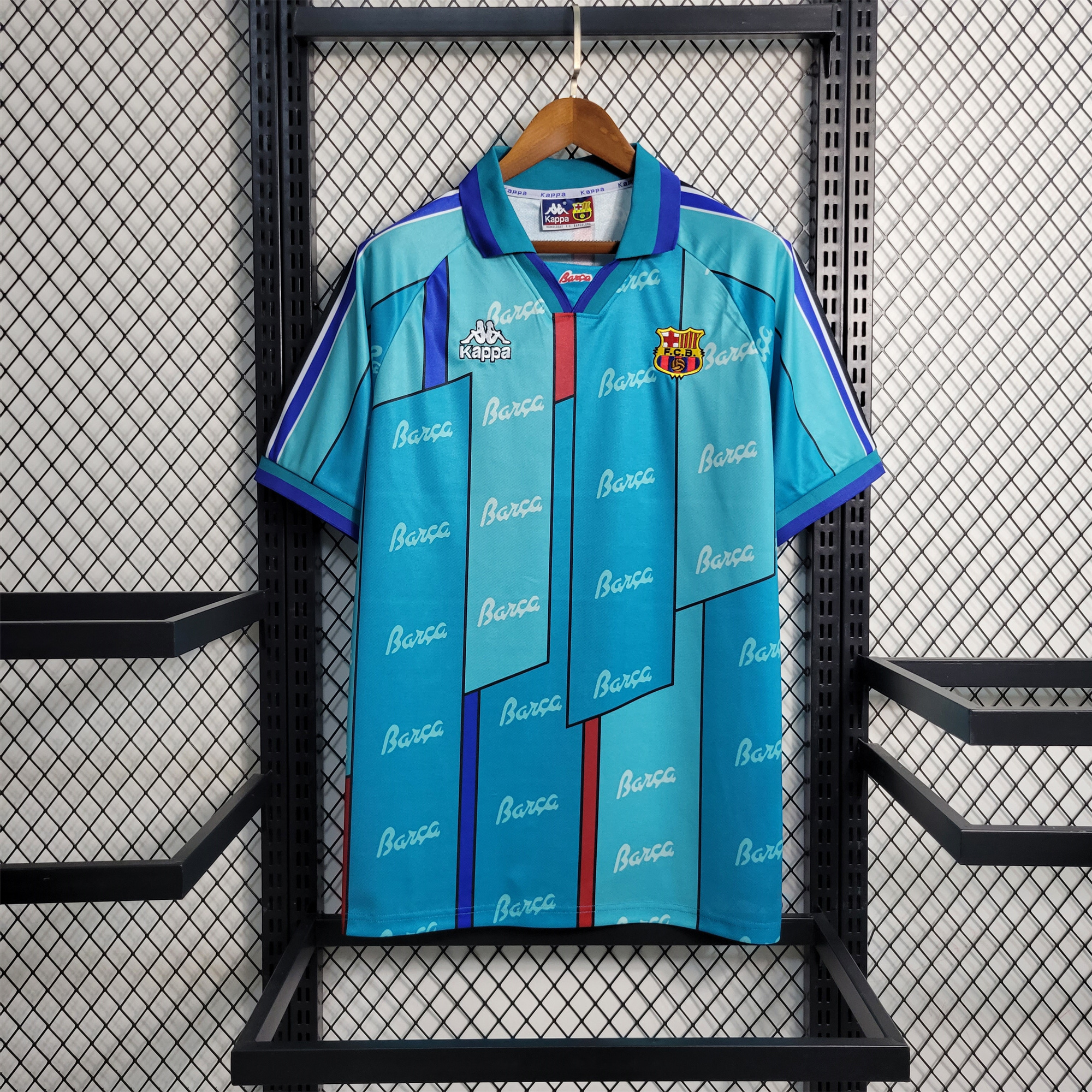 Retro Barcelona 95-97 Away Stadium Jersey