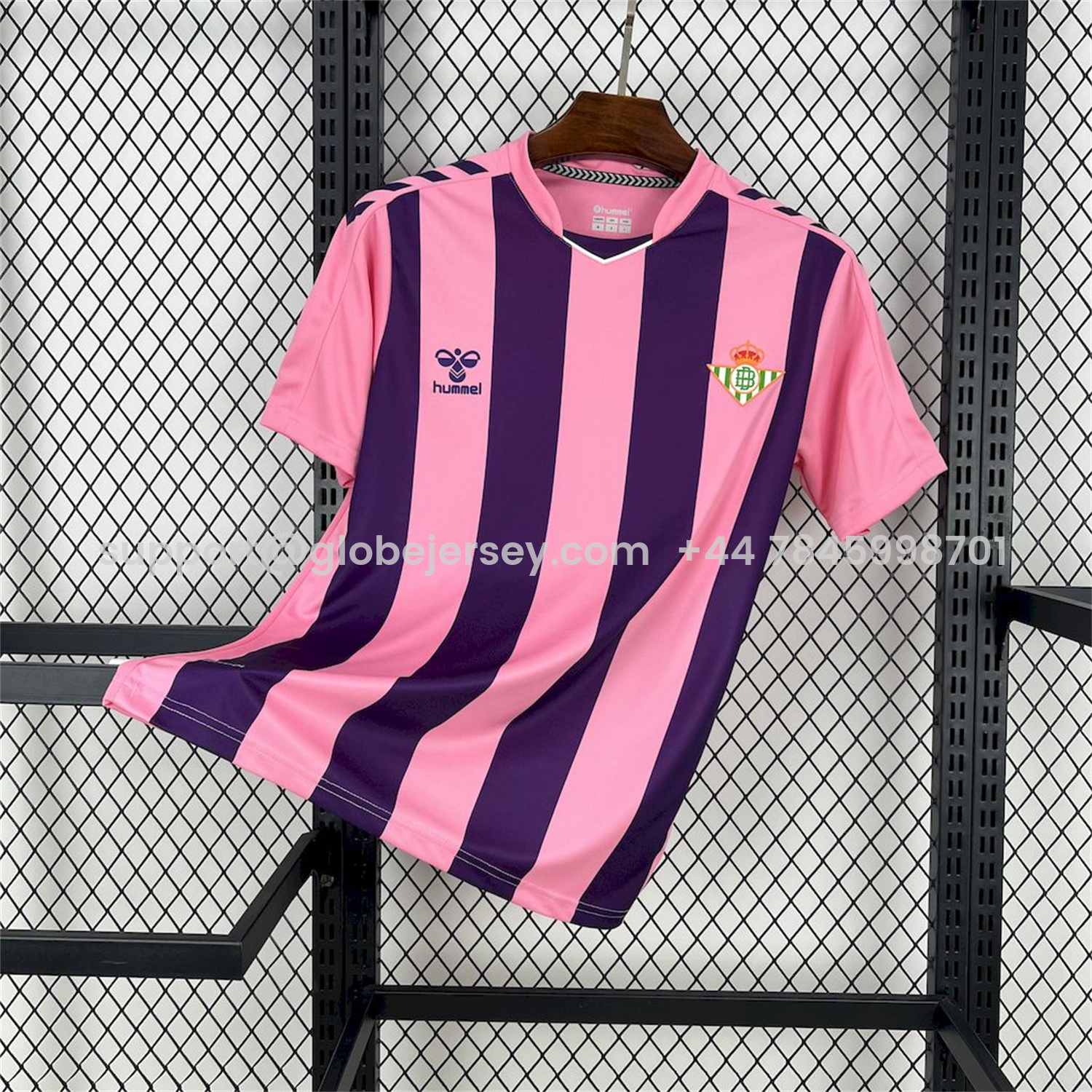 Real Betis 25-26 Pink Purple Stripe Special Edition Jersey - Fans Version