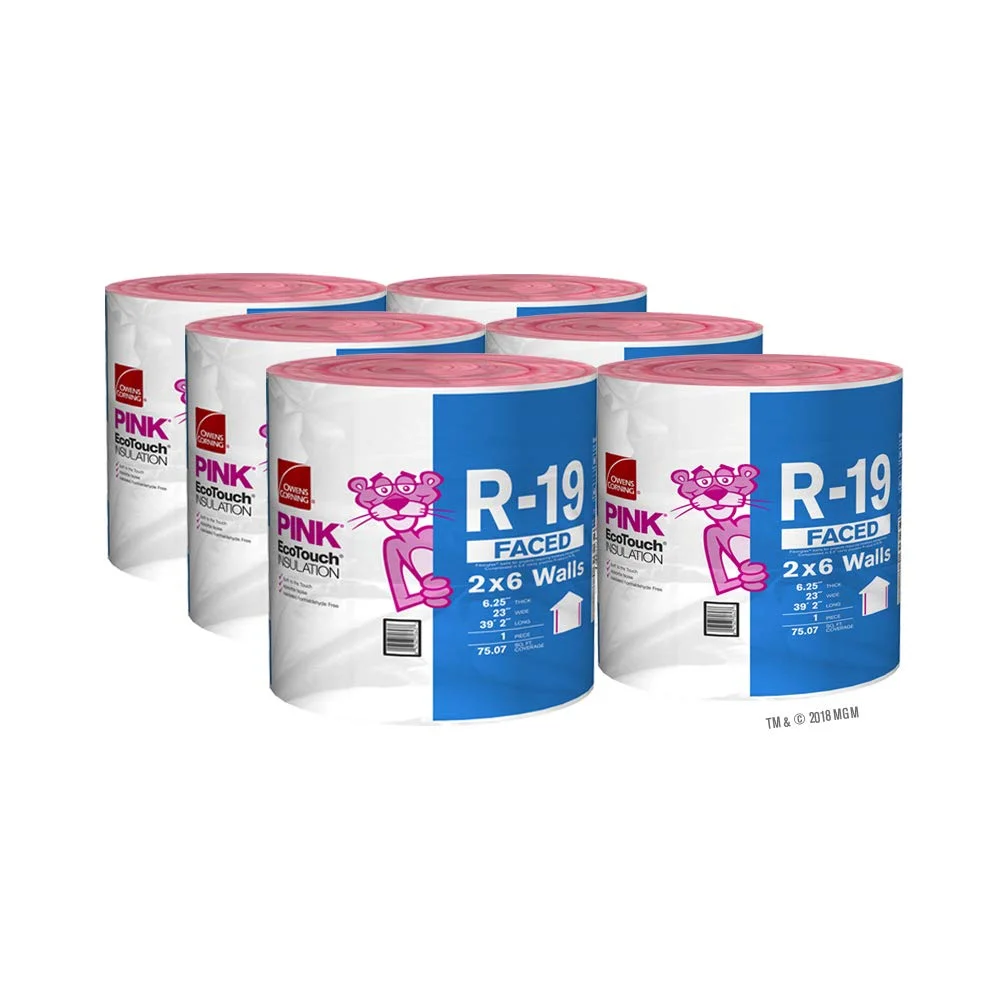 Owens Corning R-19 Faced Fiberglass Roll 23