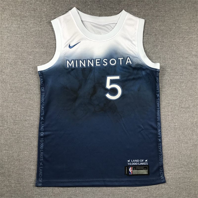 KID 24 Timberwolves #5 Blue City Edition