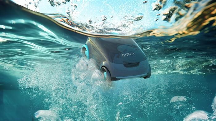 AIPER - Robot pulizia piscina SCUBA E1-Nero