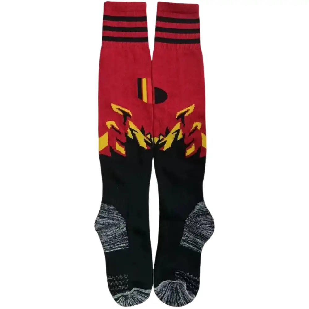 23 season Belgium home football socks
