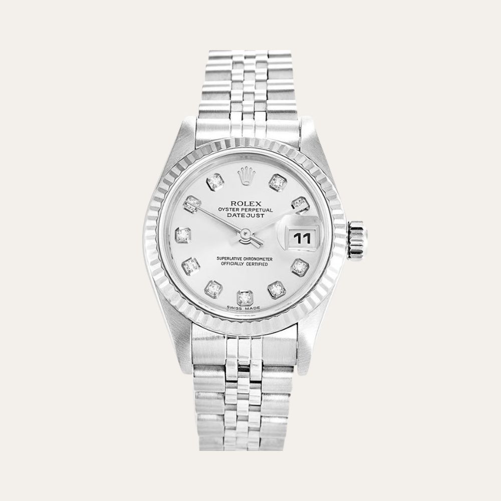 Rolex Datejust 28mm White Dial 79174