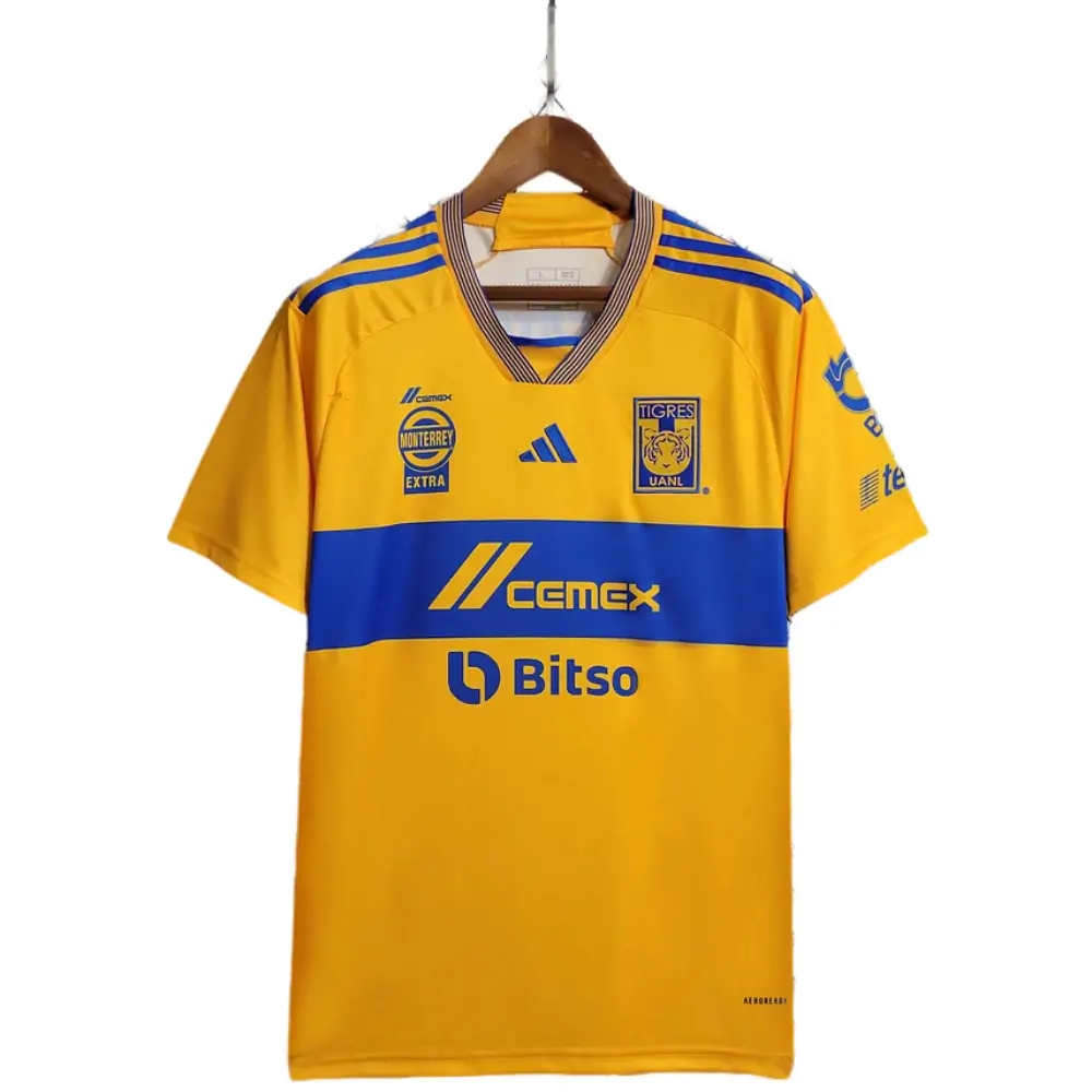 2023/2024 Tigres Home Football Shirt 1:1 Thai Quality