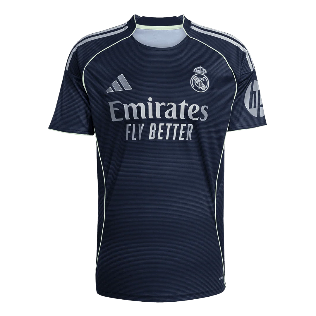 Real Madrid Away Soccer Jersey 2025/26 Navy