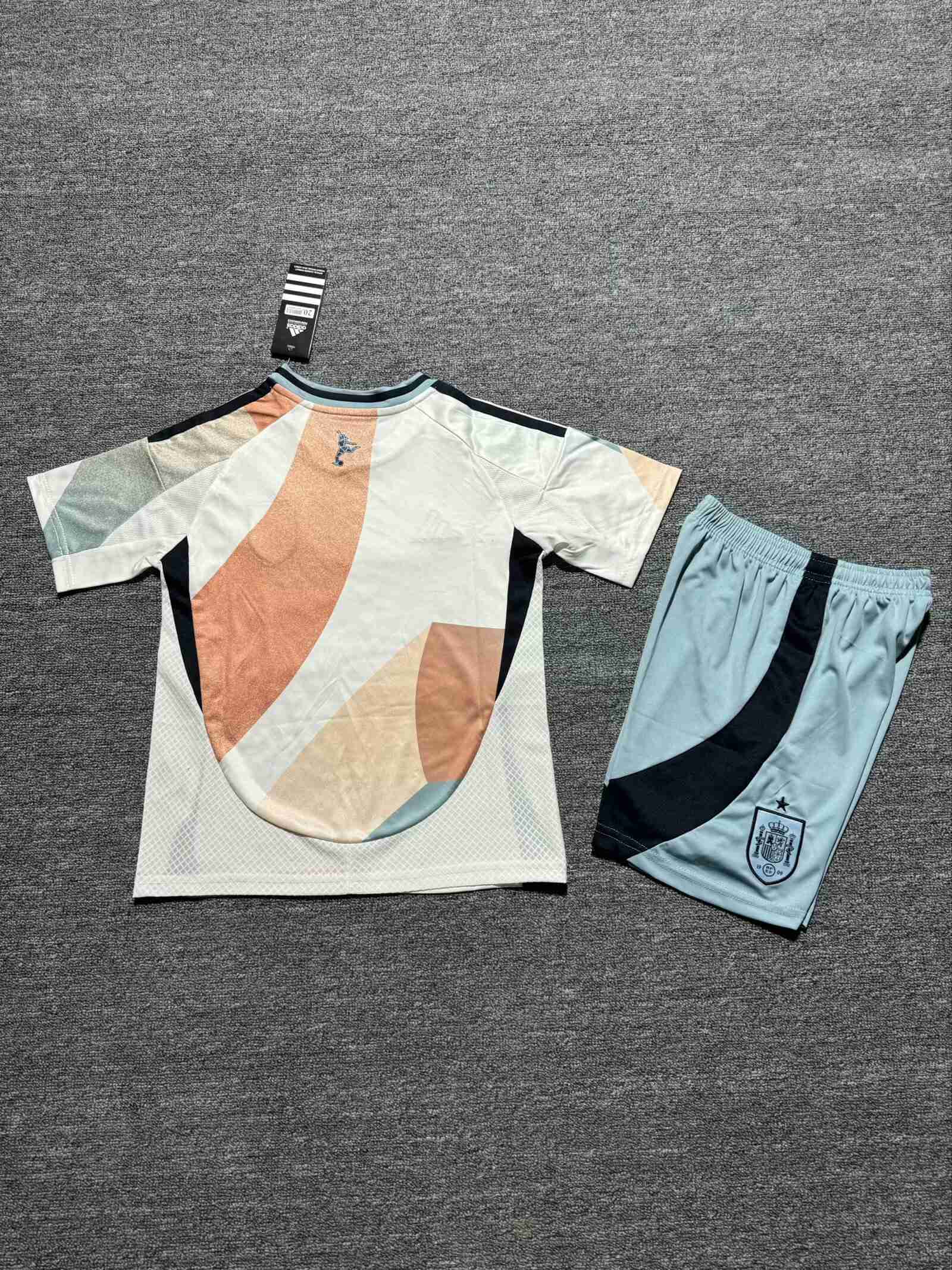 2025 Kids Size Spain Away Football Shirt 1:1 Thai Quality