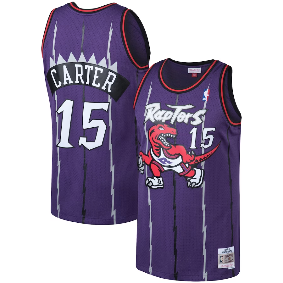 Vince Carter Toronto Raptors Throwback Jersey
