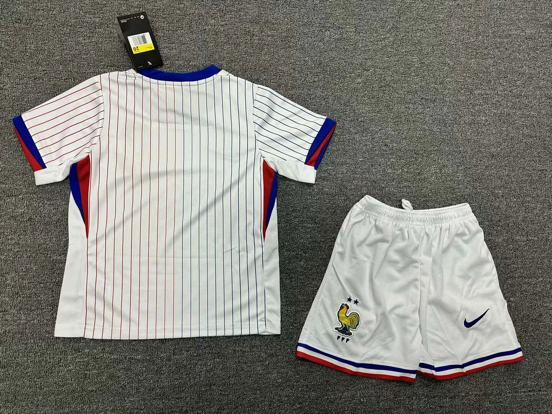 2024 Kids Size France Away Football Shirt 1:1 Thai Quality