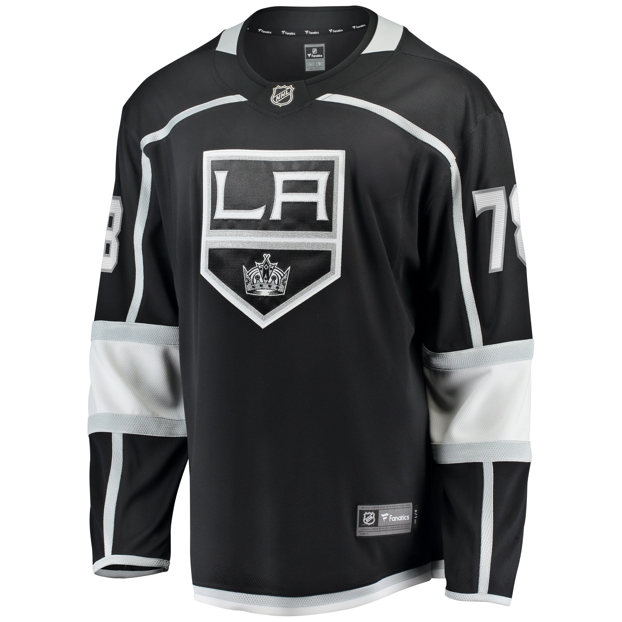 Alex Laferriere Los Angeles Kings Fanatics Home Premier Breakaway   Jersey – Black