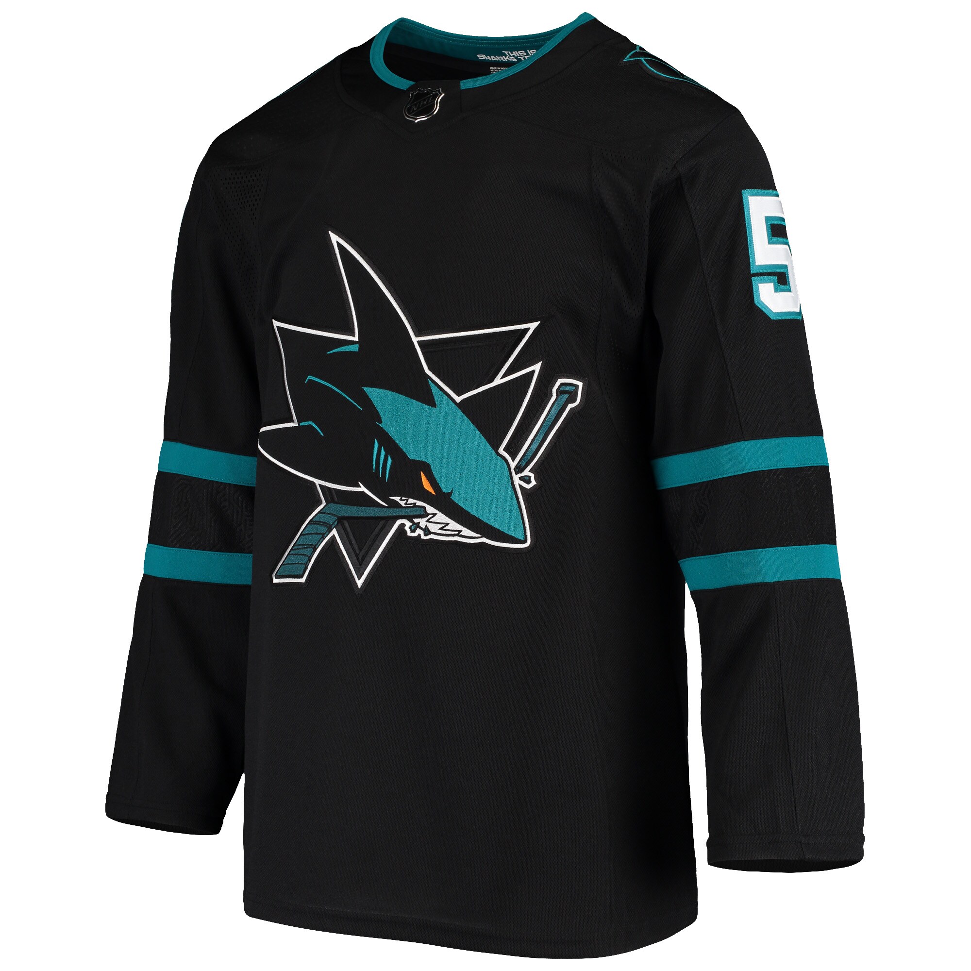 Radim Simek San Jose Sharks  Alternate  Jersey – Black