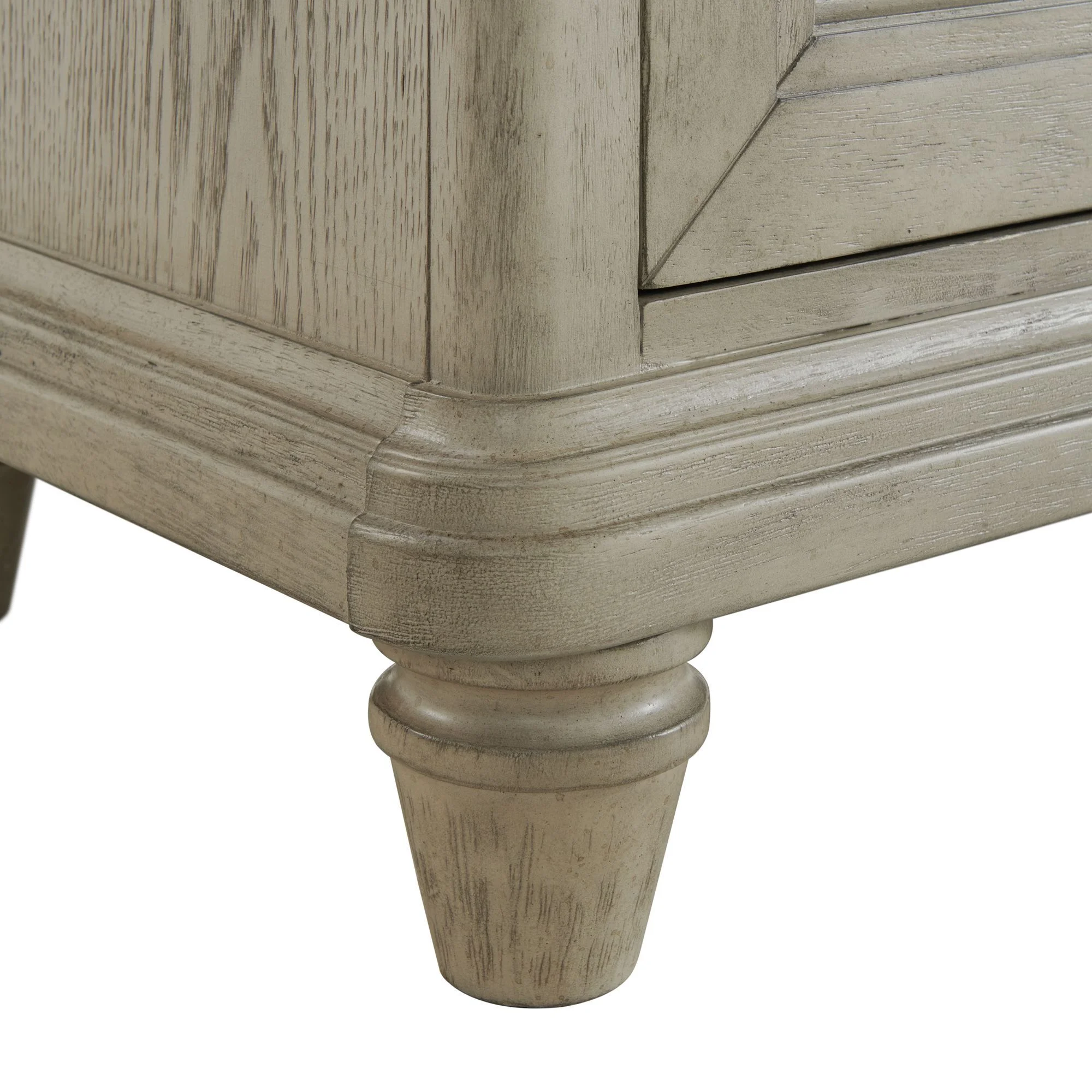 Picket House Furnishings Emiko Queen Panel 5PC Bedroom Set - Grey
