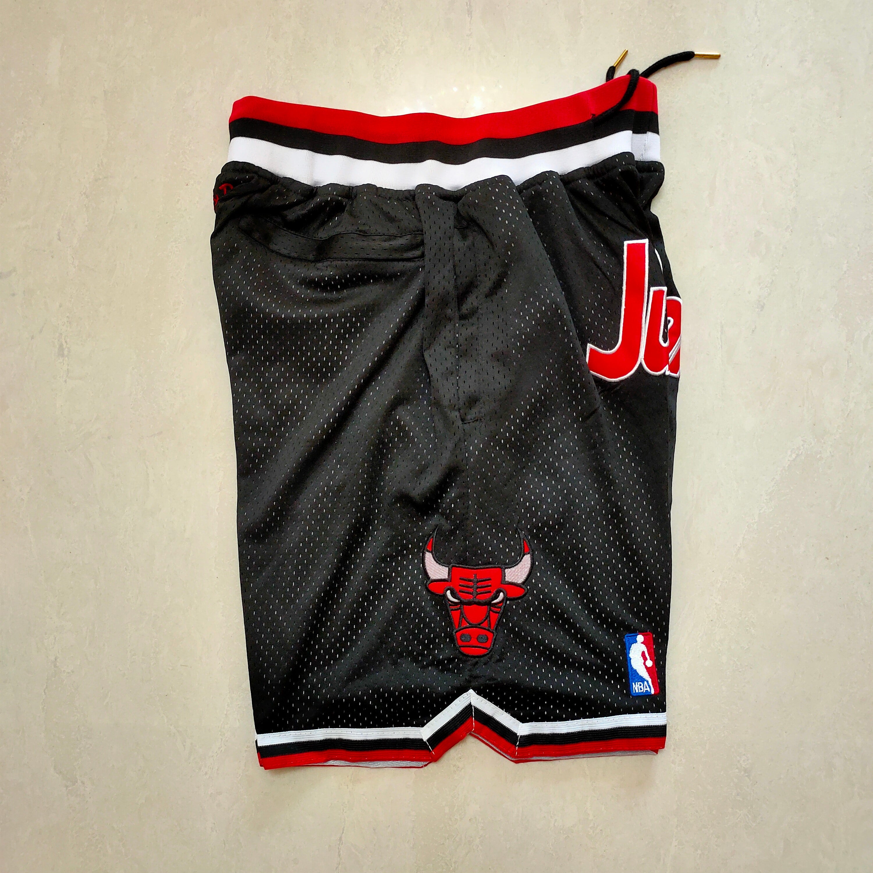 Chicago Bulls black pocket pants