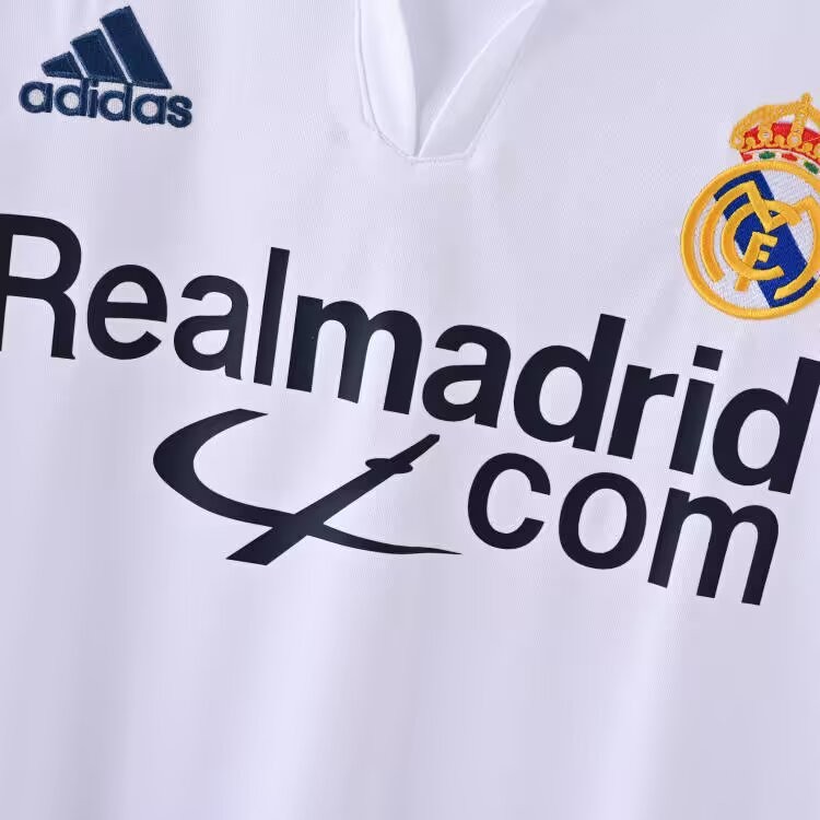 2001/2002 Retro Real Madrid Home Football Shirt 1:1 Thai Quality