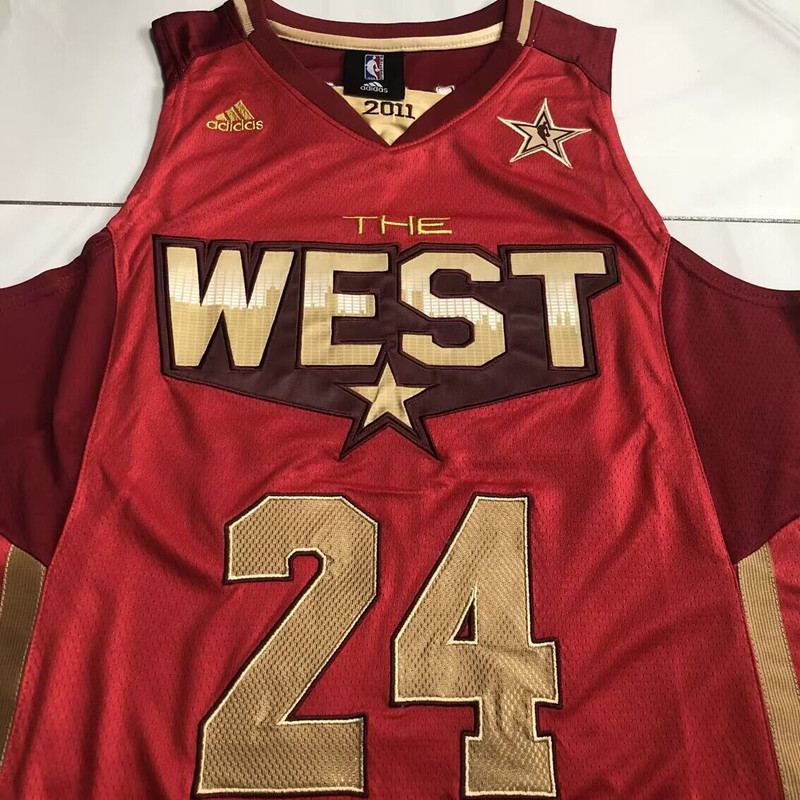 LOS ANGELES LAKERS Bryant 24 Red MN