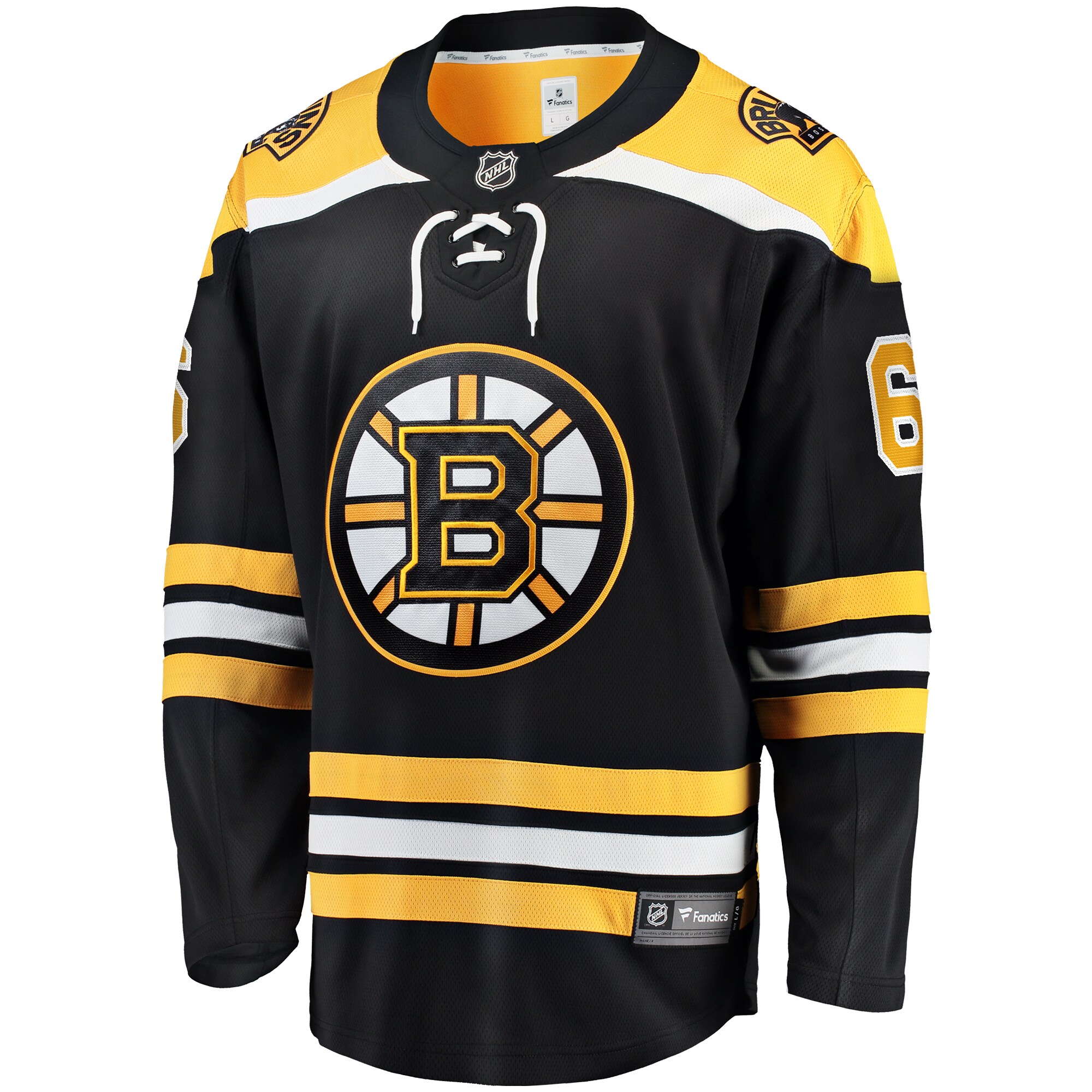 Mason Lohrei Boston Bruins Fanatics Home Premier Breakaway  Jersey – Black