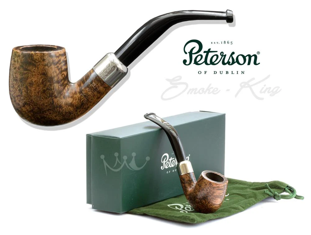 Peterson of Dublin Irish Army Briar Smoking Pipe - Shape No.160
