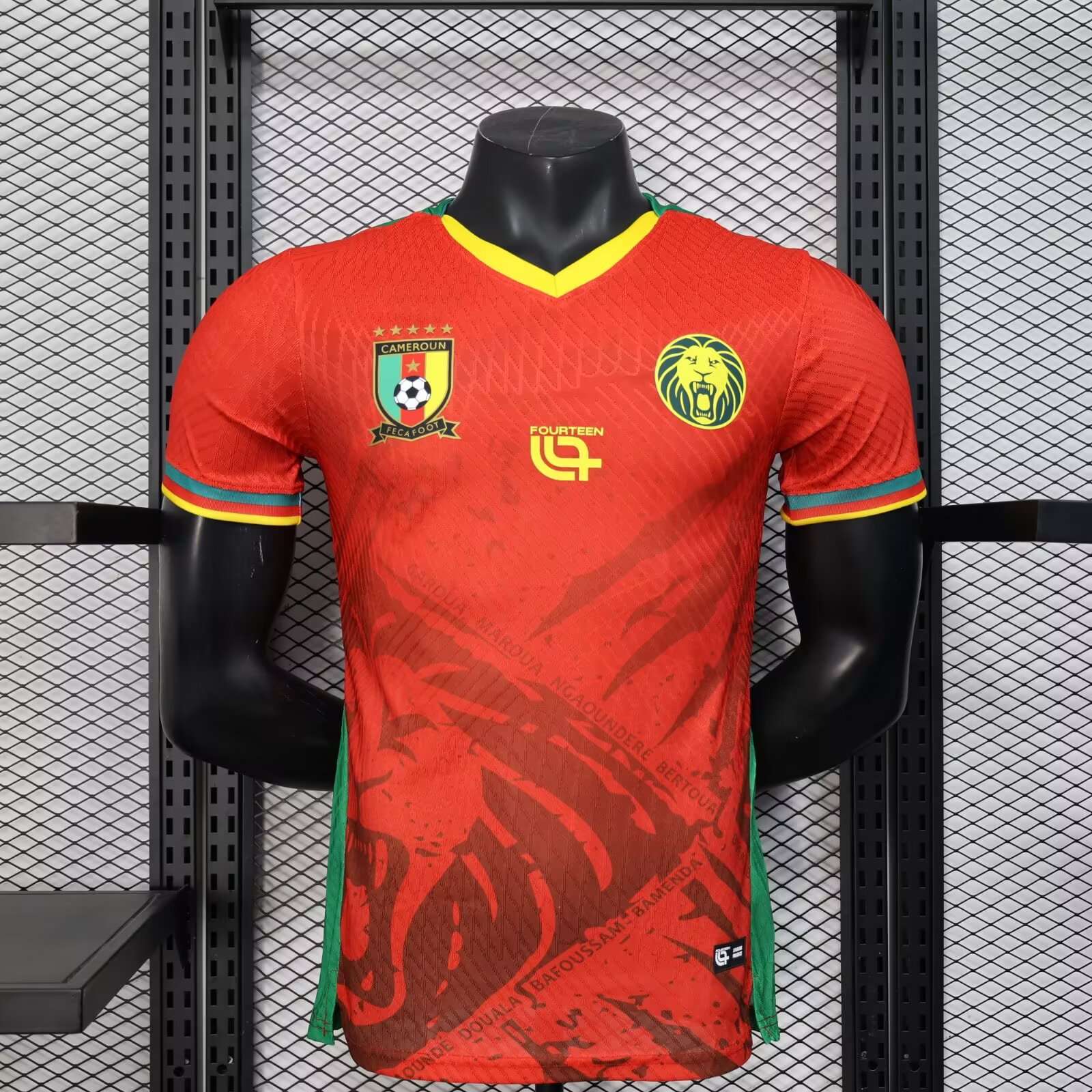 2025 Player Version Cameroon National Team Away Football Shirt 1:1 Thai Quality