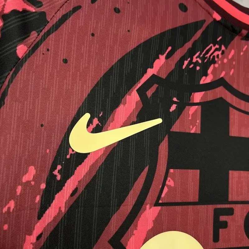 2024/2025 Barcelona Special Edition Red Football Shirt 1:1 Thai Quality