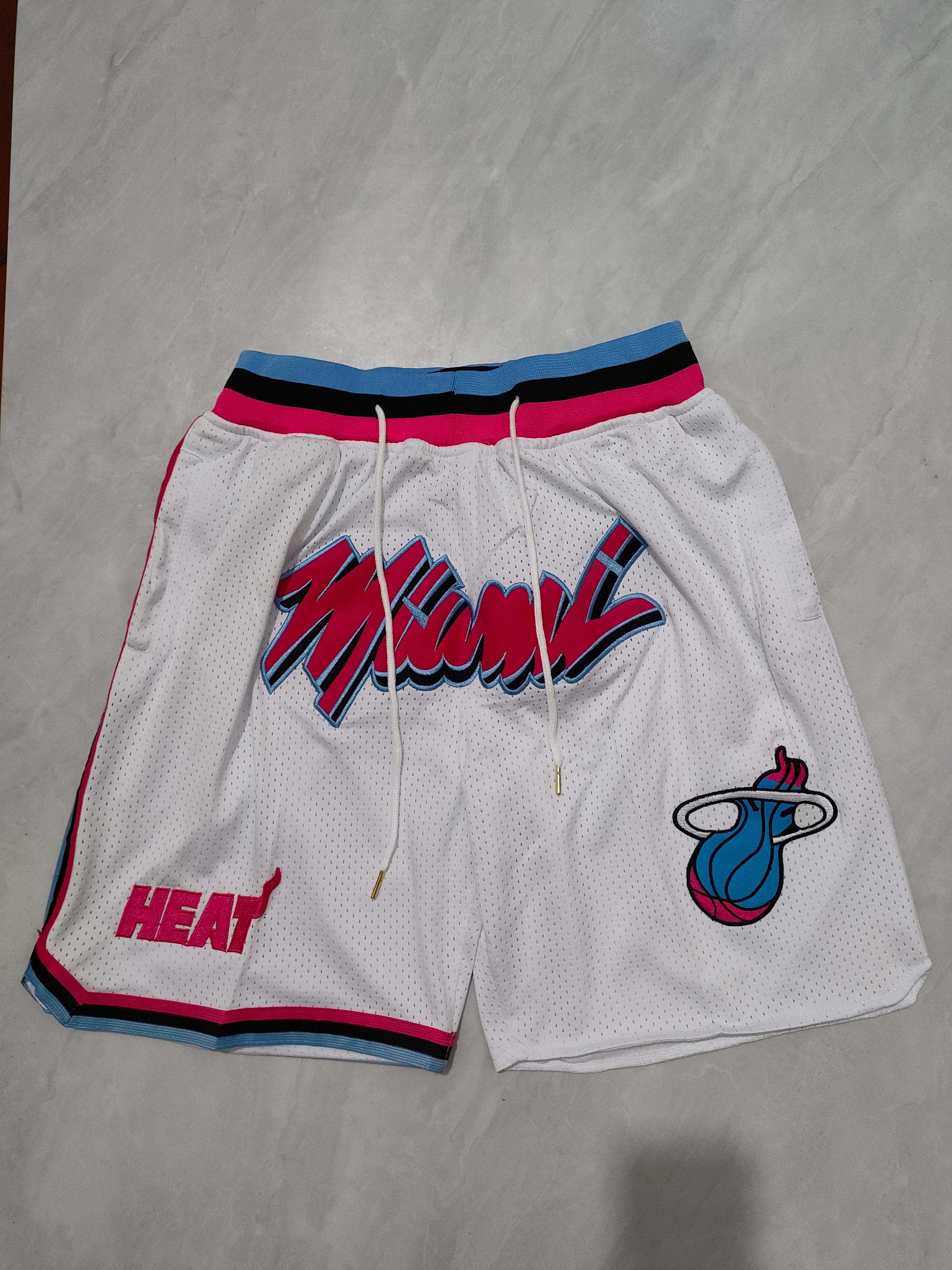 Miami Heat White City Edition Pocket Pants