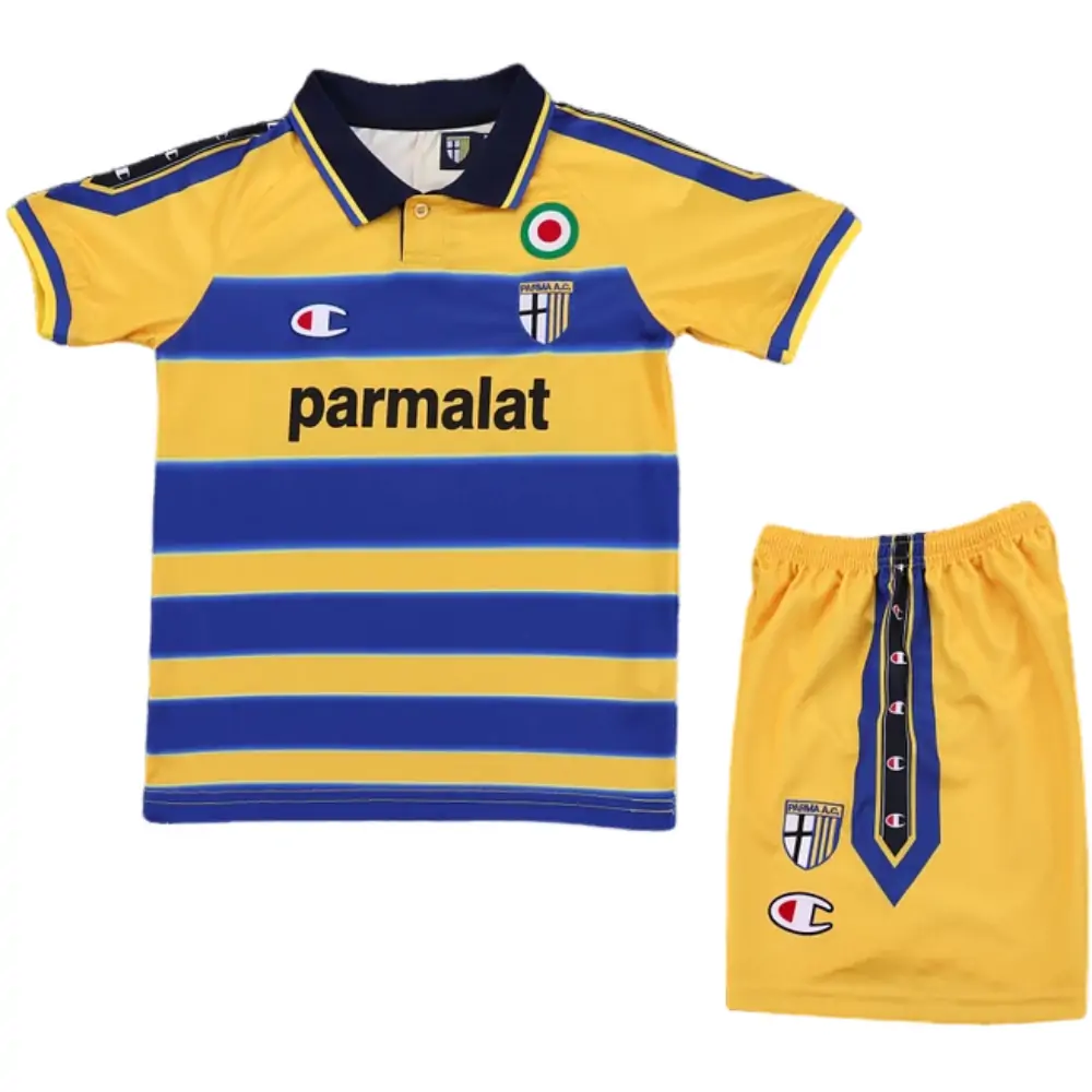 1999-00 Parma Home Retro Children's Jersey Set - Fans Edition