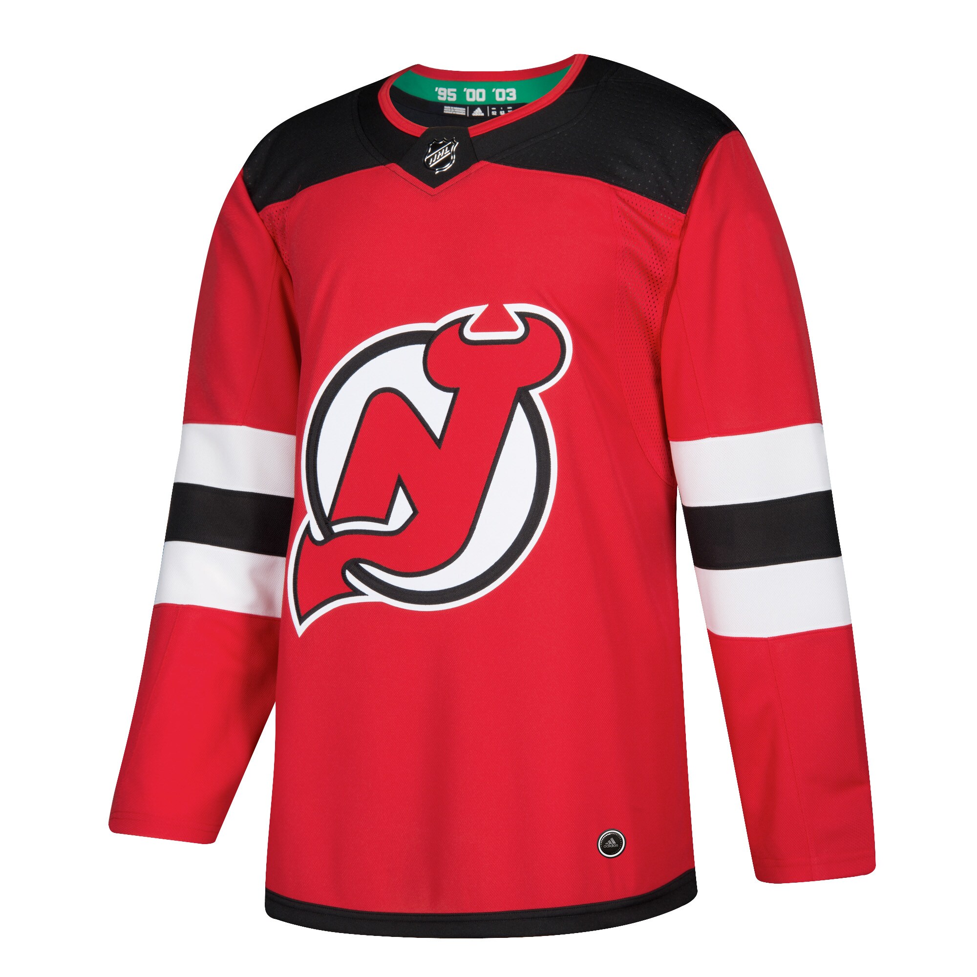 New Jersey Devils  Home  Blank Jersey – Red
