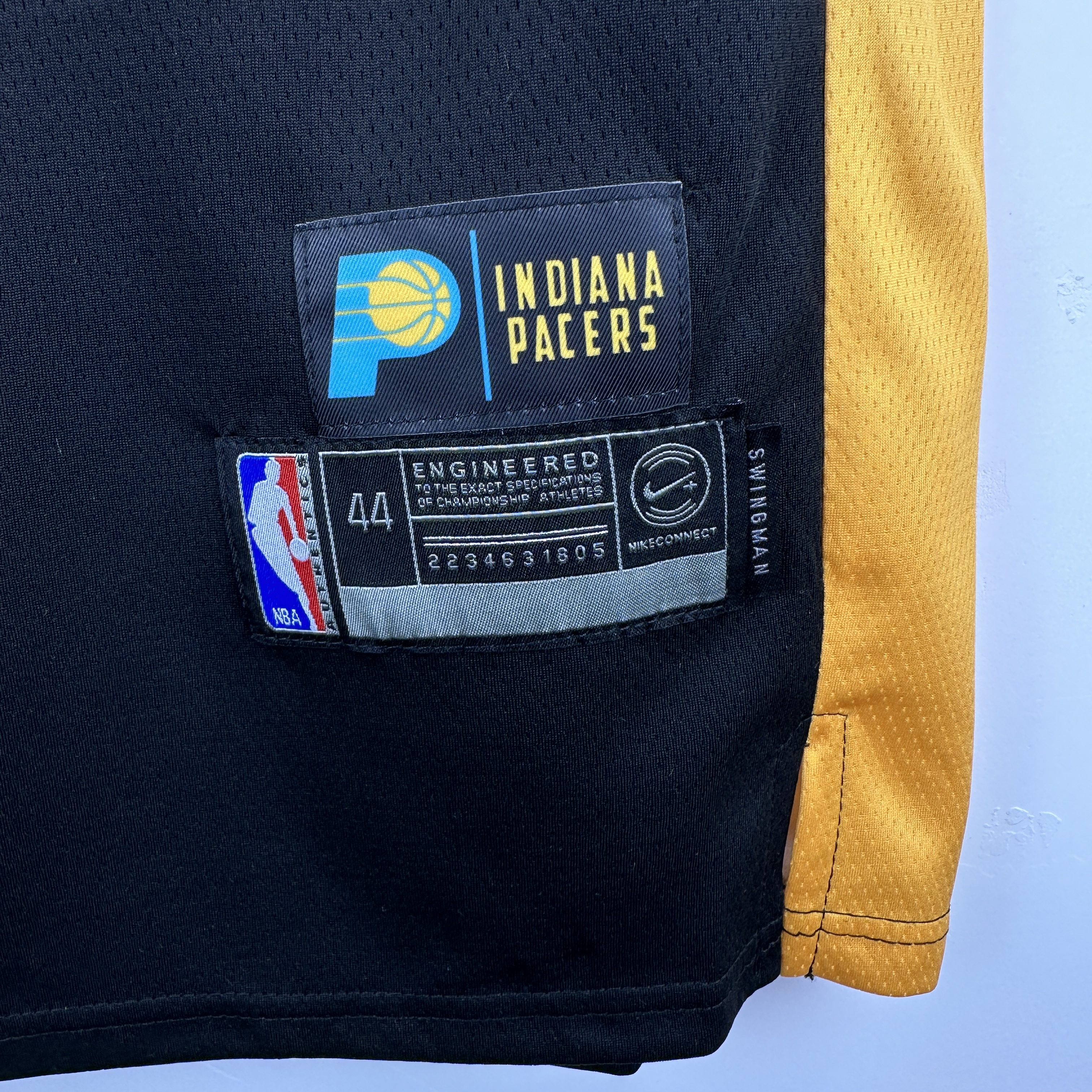 Embroidery 24 season Pacers City Edition No. 0 Haliburton