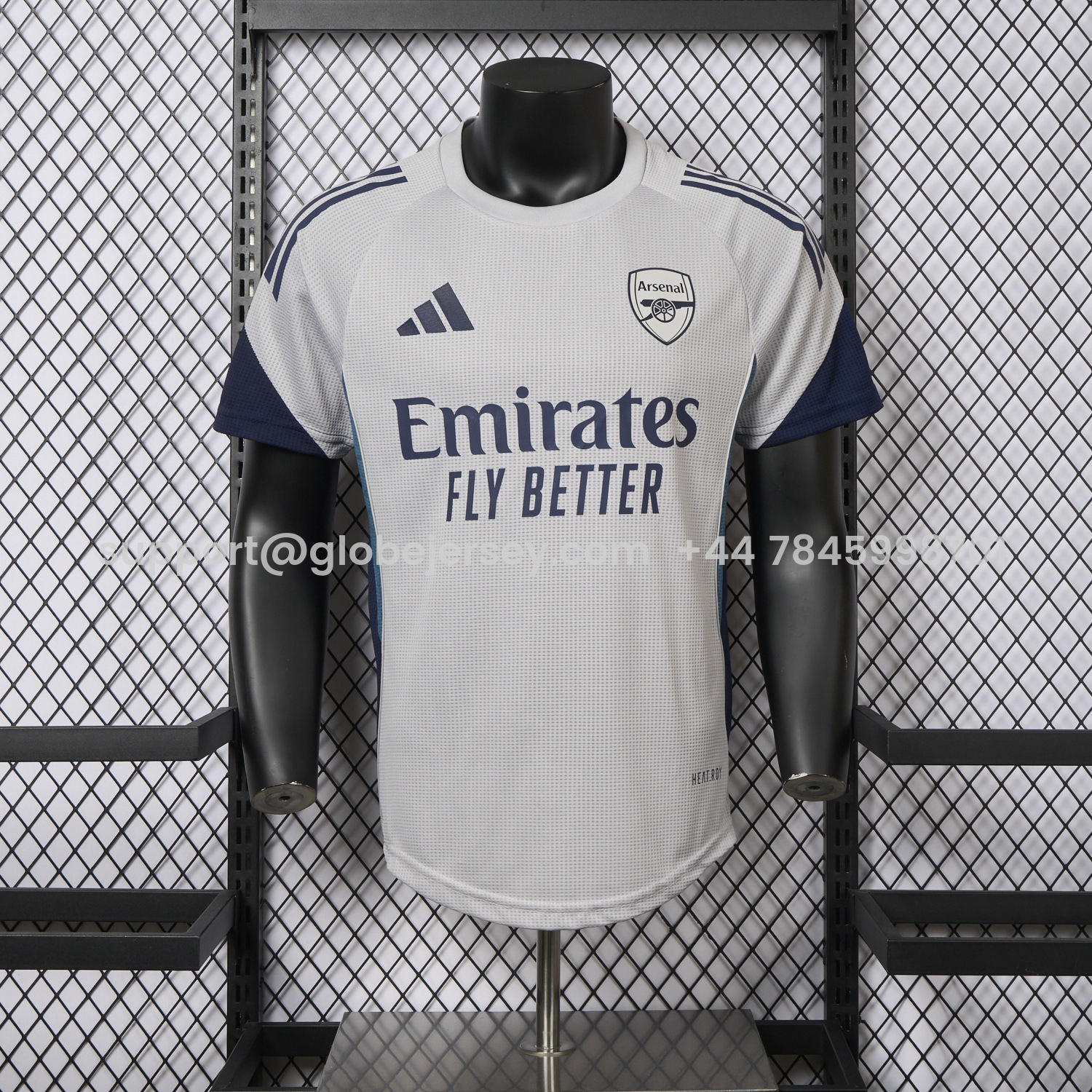 Arsenal 25-26 White Training Jersey - Player Version