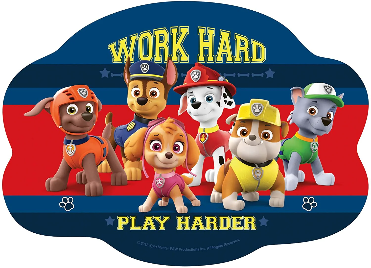 Paw Patrol Four Shaped Puzzles – 4,6,8,10 Piece Jigsaw Puzzle (Ravensburger)