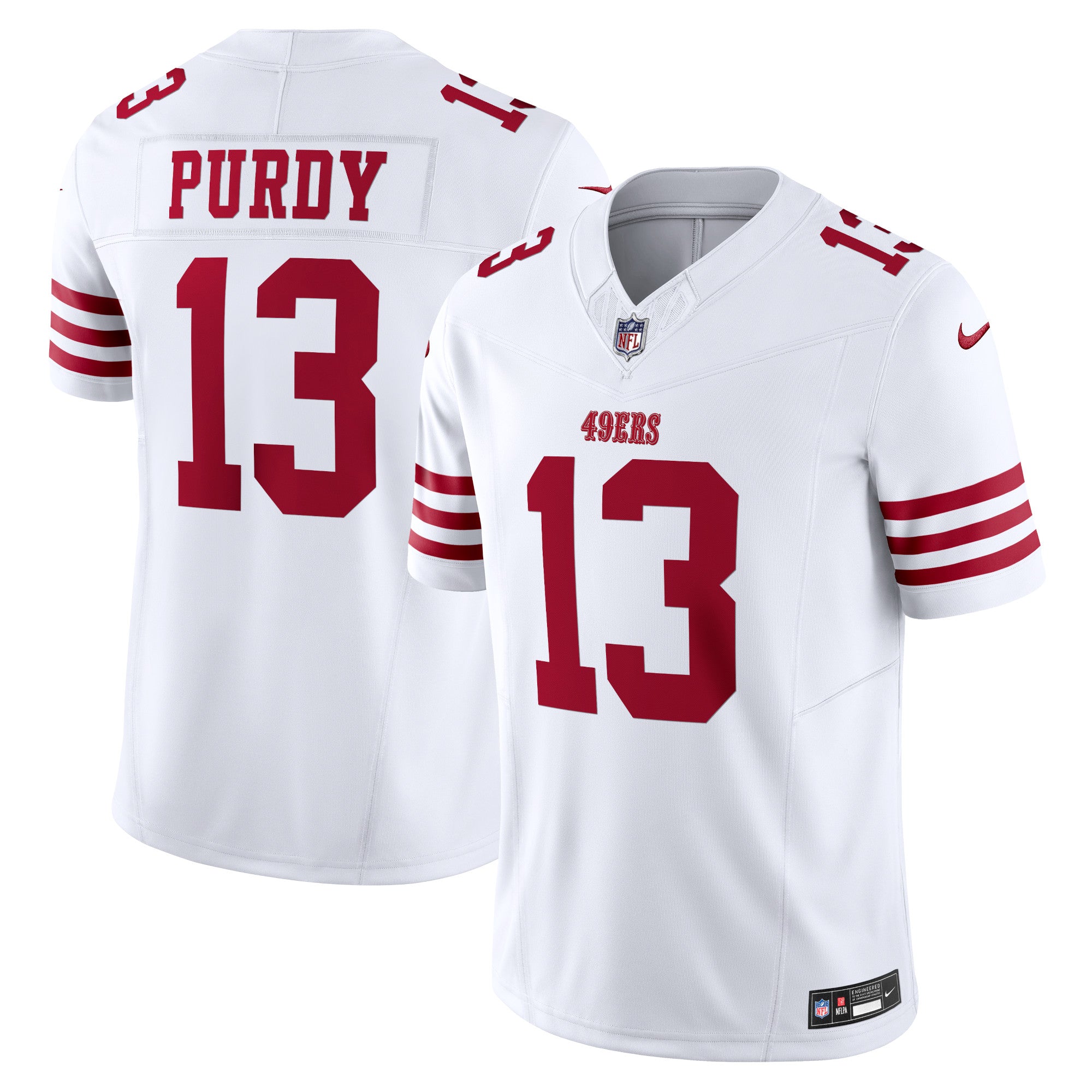 Brock Purdy San Francisco 49ers Nike Vapor F.U.S.E. Limited Jersey - White