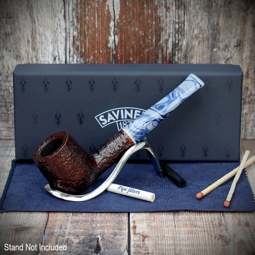 Savinelli Oceano Rusticated 106 - 6mm Briar Pipe